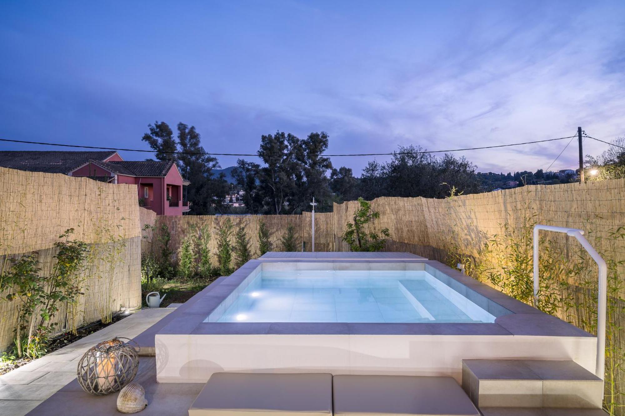 Villa Nina With Private Plunge Pool, 5Km To Corfu Town Exteriör bild