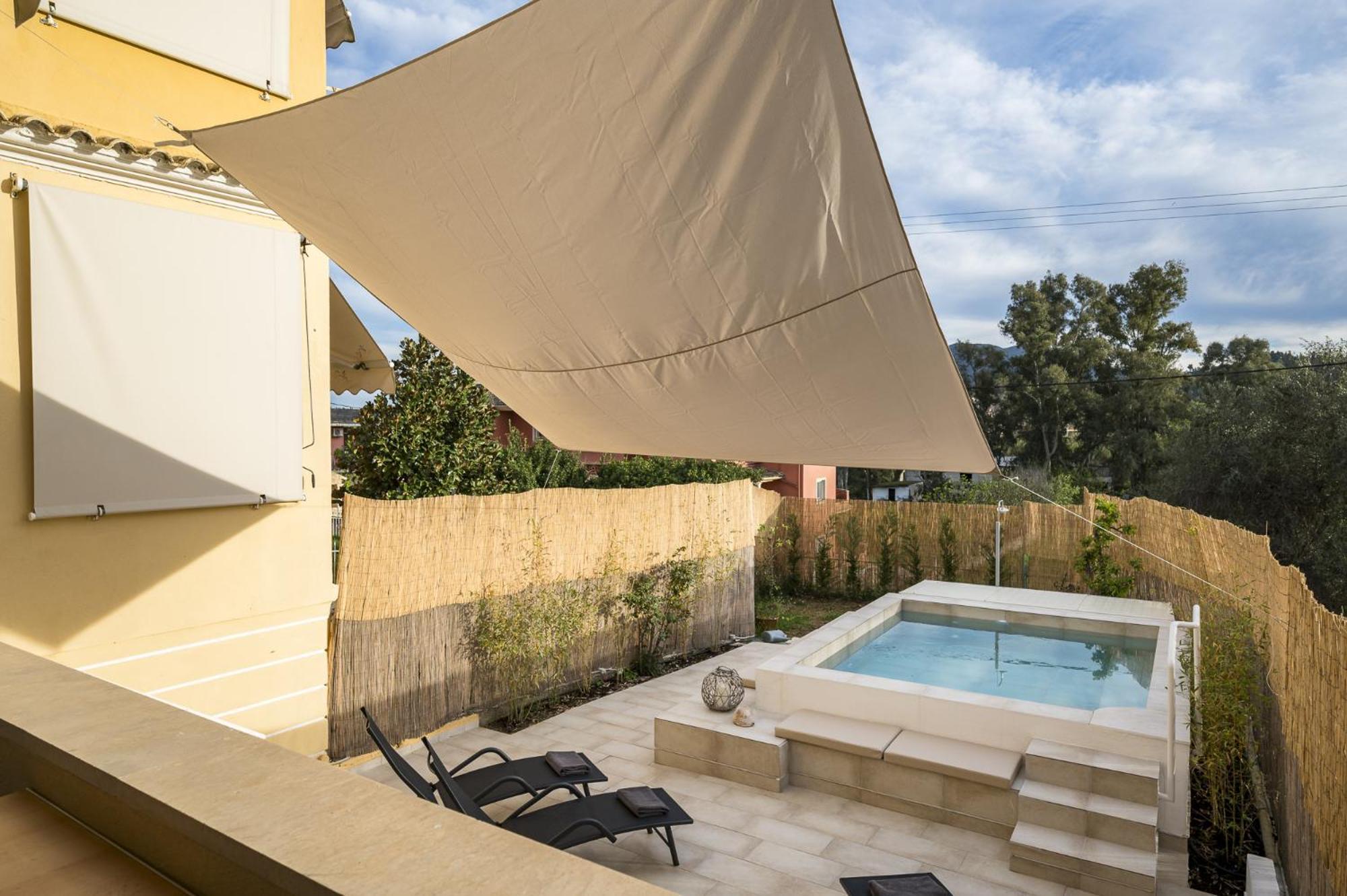 Villa Nina With Private Plunge Pool, 5Km To Corfu Town Exteriör bild